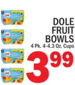 C Town DOLE FRUIT BOWLS offer