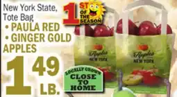 C Town • PAULA RED • GINGER GOLD APPLES offer