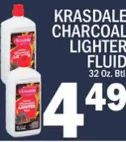 C Town KRASDALE CHARCOAL LIGHTER FLUID offer