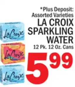 C Town LA CROIX SPARKLING WATER offer