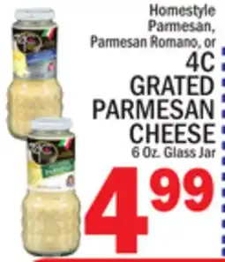 C Town 4C GRATED PARMESAN CHEESE offer