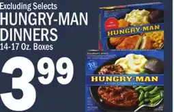 C Town HUNGRY-MAN DINNERS offer
