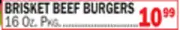 C Town BRISKET BEEF BURGERS offer