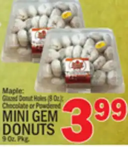 C Town MINI GEM DONUTS, 9 Oz. Pkg offer