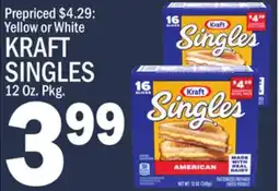 C Town KRAFT SINGLES offer