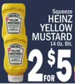 C Town HEINZ YELLOW MUSTARD offer