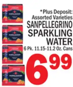 C Town SANPELLEGRINO SPARKLING WATER offer