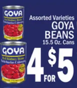 C Town GOYA BEANS offer