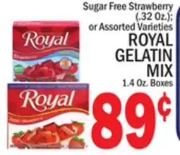 C Town ROYAL GELATIN MIX offer