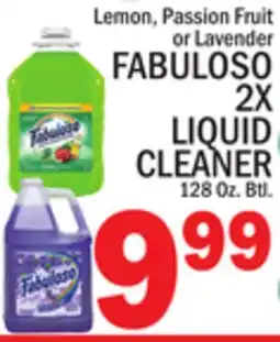 C Town FABULOSO 2X LIQUID CLEANER offer