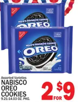 C Town NABISCO OREO COOKIES offer