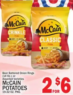 C Town McCAIN POTATOES offer
