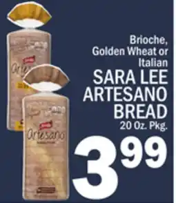 C Town SARA LEE ARTESANO BREAD offer