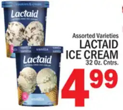 C Town LACTAID ICE CREAM offer