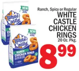 C Town WHITE CASTLE CHICKEN RINGS offer