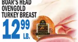 C Town BOAR'S HEAD OVENGOLD TURKEY BREAST offer
