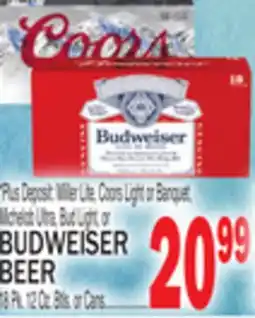 C Town BUDWEISER BEER offer