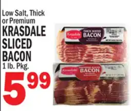 C Town KRASDALE SLICED BACON offer