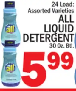 C Town ALL LIQUID DETERGENT offer