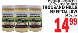 C Town THOUSAND HILLS BEEF TALLOW offer