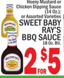 C Town SWEET BABY RAY'S BBQ SAUCE offer