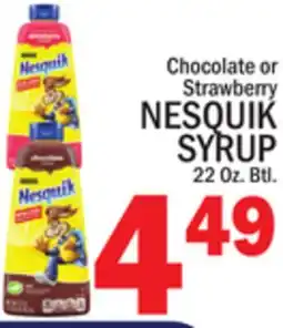 C Town NESQUIK SYRUP offer