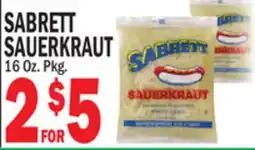 C Town SABRETT SAUERKRAUT offer