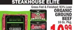 C Town STEAKHOUSE ELITE ORGANIC GROUND BEEF offer