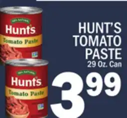 C Town HUNT'S TOMATO PASTE offer