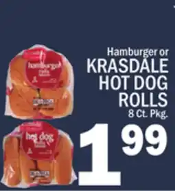 C Town KRASDALE HOT DOG ROLLS offer