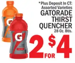 C Town GATORADE THIRST QUENCHER offer