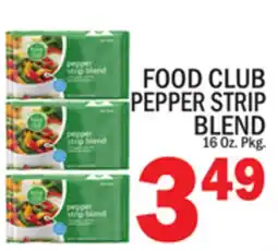 C Town FOOD CLUB PEPPER STRIP BLEND offer