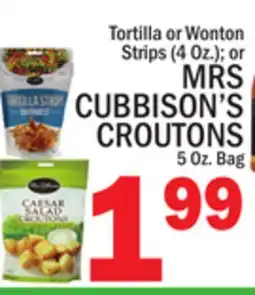C Town MRS CUBBISON'S CROUTONS offer