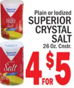 C Town SUPERIOR CRYSTAL SALT offer