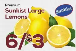 DeCicco & Sons Premium Sunkist Large Lemons offer