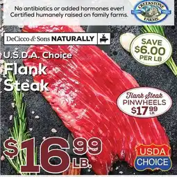 DeCicco & Sons Flank Steak offer