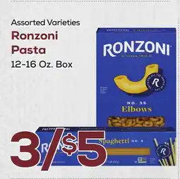 DeCicco & Sons Ronzoni Pasta offer