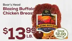 DeCicco & Sons Boar's Head Blazing Buffalo Chicken Breast offer