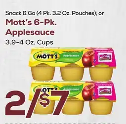 DeCicco & Sons Mott's 6-Pk. Applesauce offer