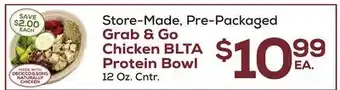 DeCicco & Sons Grab & Go Chicken BLTA Protein Bowl offer