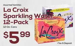 DeCicco & Sons La Croix Sparkling Water 12-Pack offer
