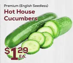 DeCicco & Sons Hot House Cucumbers offer