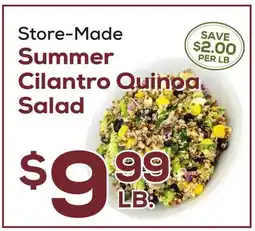 DeCicco & Sons Store-Made Summer Cilantro Quinoa Salad offer
