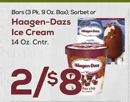 DeCicco & Sons Haagen-Dazs Ice Cream, 14 Oz. Cntr offer