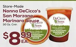 DeCicco & Sons Nonna DeCicco's San Marzano Marinara Sauce offer