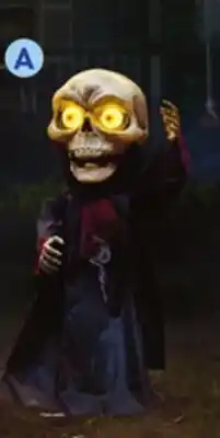 Lowe's Haunted Living 2 2.94-ft Lighted Talking Skeleton Animatronic offer