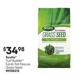 Lowe's Turf Builder 5.6-lb Tall Fescue Grass Seed offer