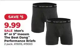 Runnings Men's 8 or 5 Inseam The Best Dang Performance Briefs offer