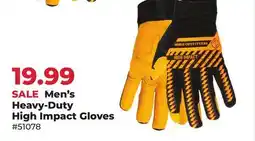Runnings Noble Outfitters Men's Heavy-Duty High Impact Gloves offer