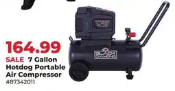 Runnings 7 Gallon Hotdog Portable Air Compressor offer